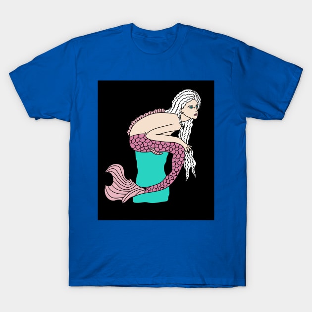 Mermaid Fabite Mythology T-Shirt by flofin